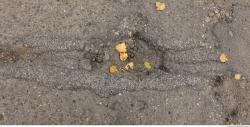 Photo Textures of Asphalt Damaged